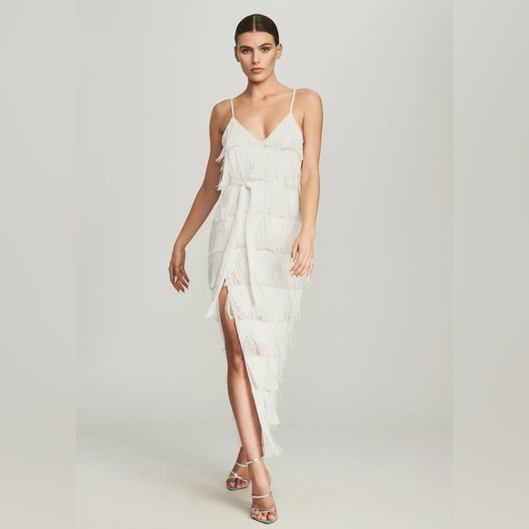 Retrofete Rebecca Fringe Dress - Picture 1 of 6